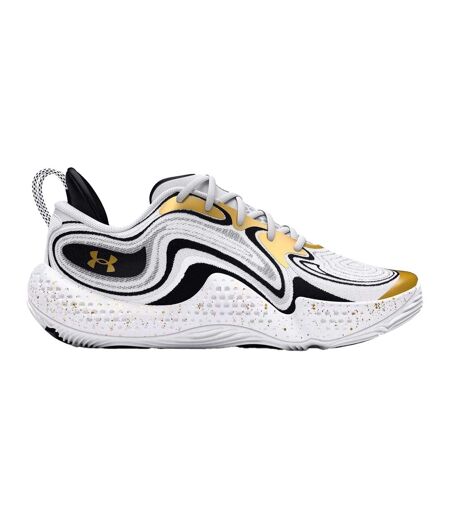 Chaussures De Basket Basket Spawn Homme Blanc Under Armour