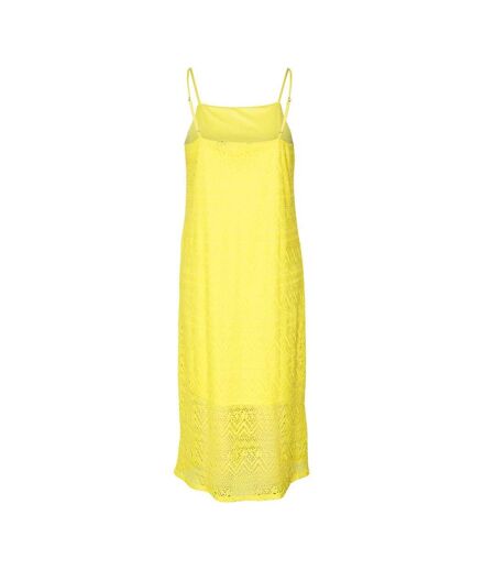 Robe jaune femme vero moda maya