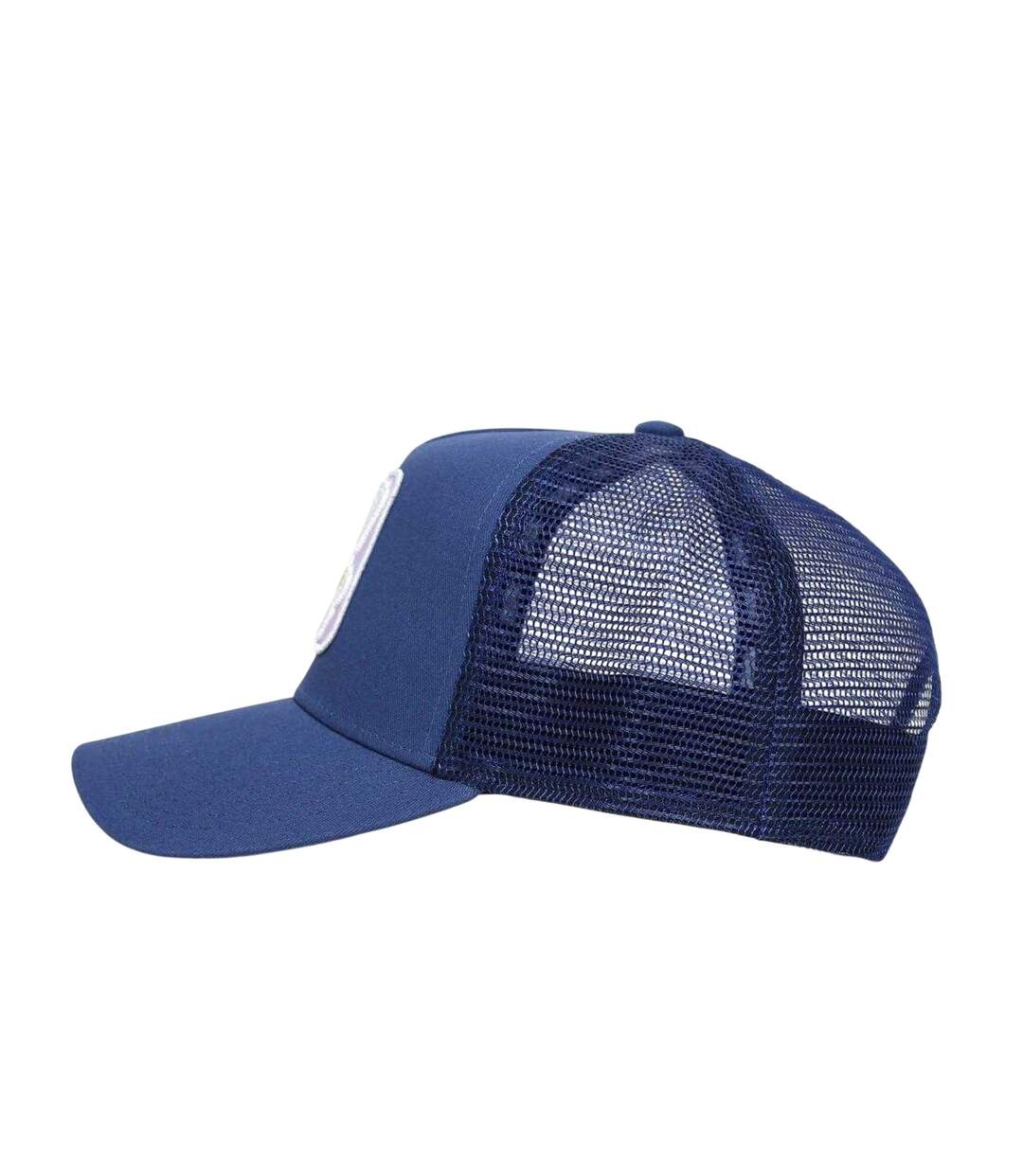 Casquette Trucker Motif/style Boîte Adulte Bleu Roi Societe Noir-3