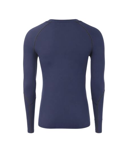 Mens Series-3 Compression Athletic Base Layer Top Navy Skins