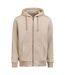 Unisex Adult Regular Full Zip Hoodie Latte Untagged Movement-1