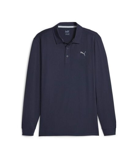 Polo Marine Homme Puma Longsleeve - M