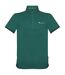 Polo Motif Logo Adulte Vert Aquascutum-1