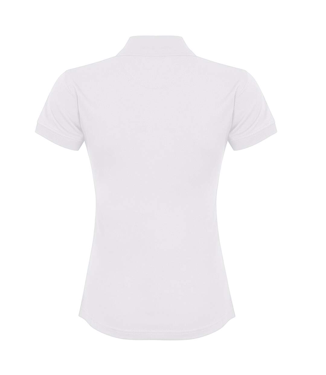 Polo sport à forme ajustée femme blanc Henbury