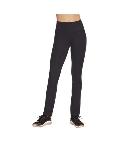 Womens/ladies go walk jogging bottoms black Skechers