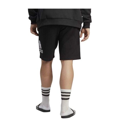 Mens Terry Oversized Logo Shorts Black Adidas