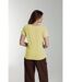 Tee shirt col v manches courtes femme Maddy Popcorn| Gerard Pasquier-5