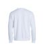 Sweat basic adulte blanc Clique-2