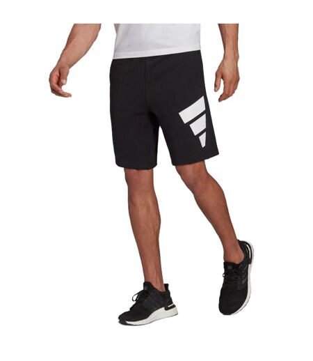 Mens Future Icons Graphic Shorts Black Adidas