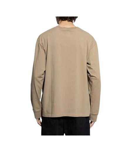 Unisex Adult Icon Stretch Logo Long-sleeved T-shirt Khaki DSquared2