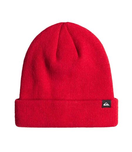 Bonnet Rouge Homme Quiksilver Routine - Taille unique