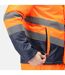 Regatta Mens Hi-Vis Waterproof Jacket (Orange/Navy) - UTRG7661