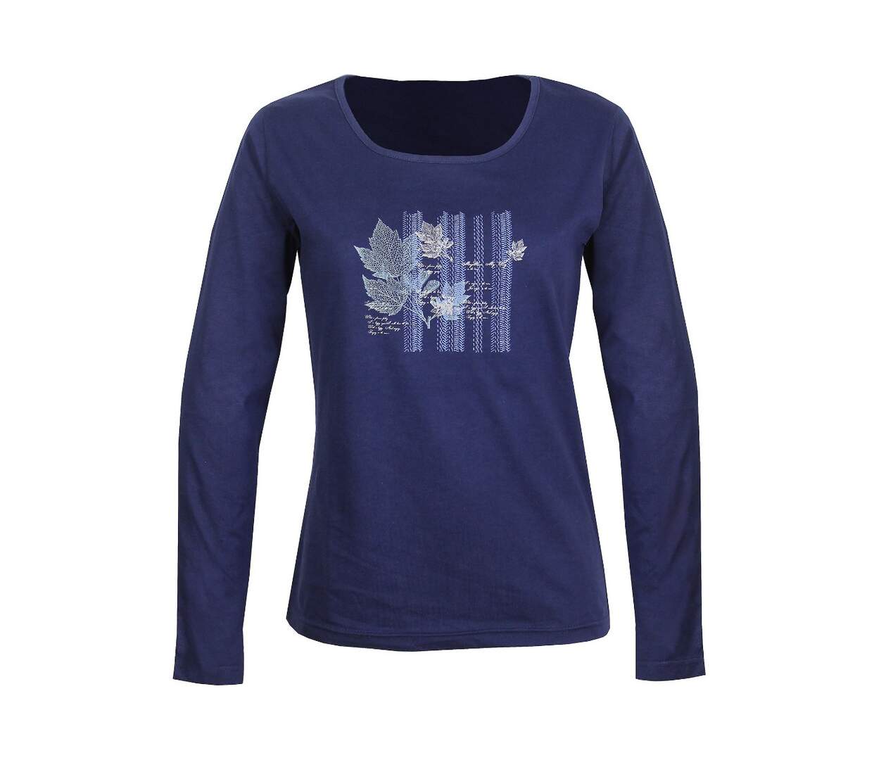 Tee-shirt MAYFLOWER NAVY2 marine à sérigraphie : le confort créatif-5