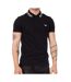 Polo noir homme kaporal rufo-1