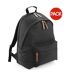 Bagbase Campus Padded Laptop Compatible Backpack/Rucksack (Pack of 2) (Black) (One Size) - UTBC4205-1