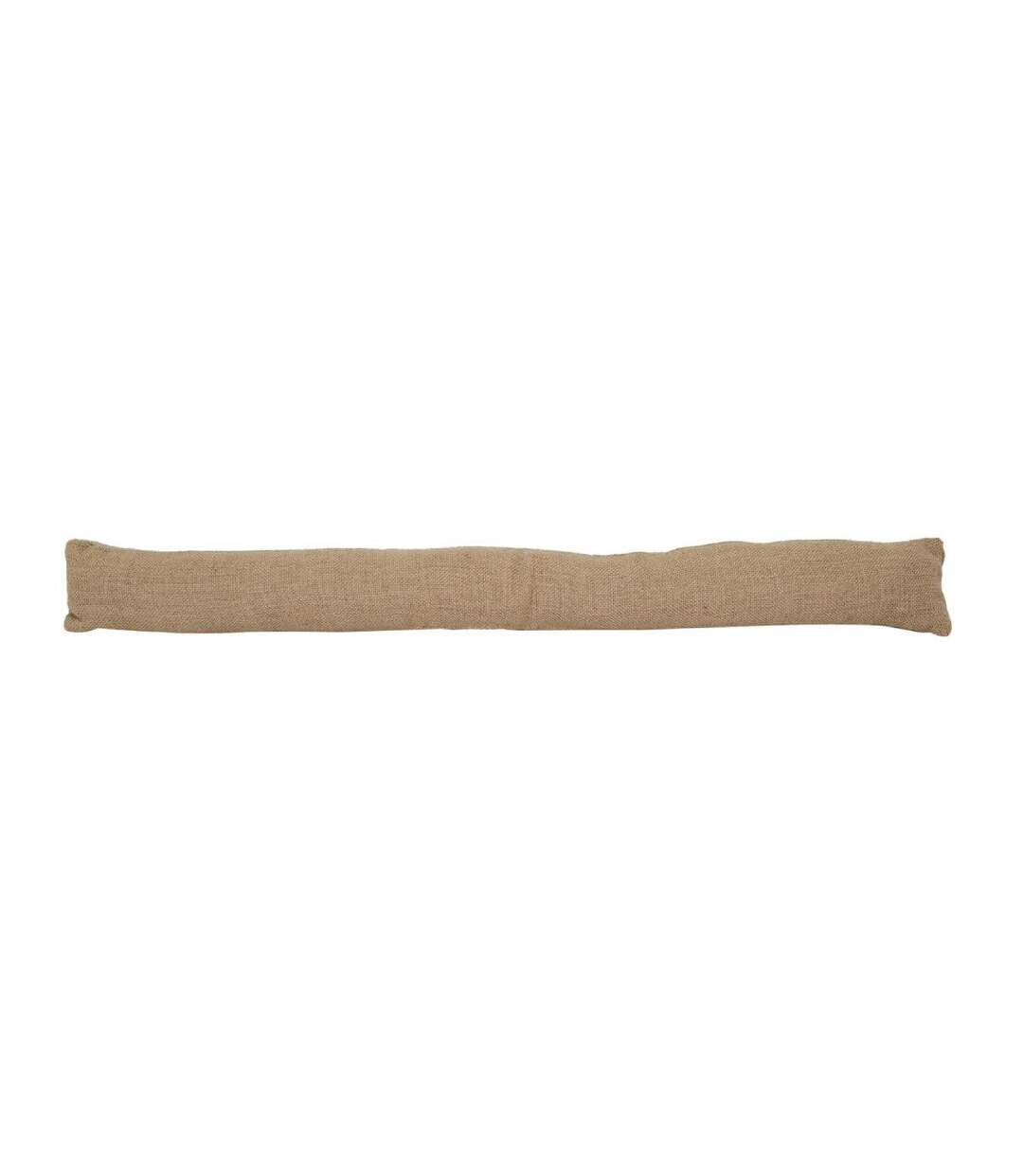 Boudin de Porte en Jute Natural 80cm Marron-1