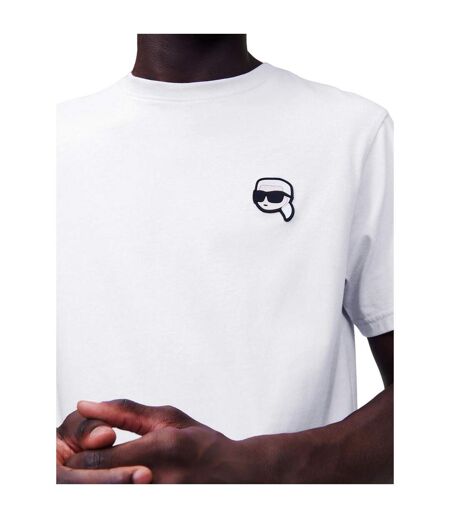 T-shirt Homme Blanc Karl Lagerfeld