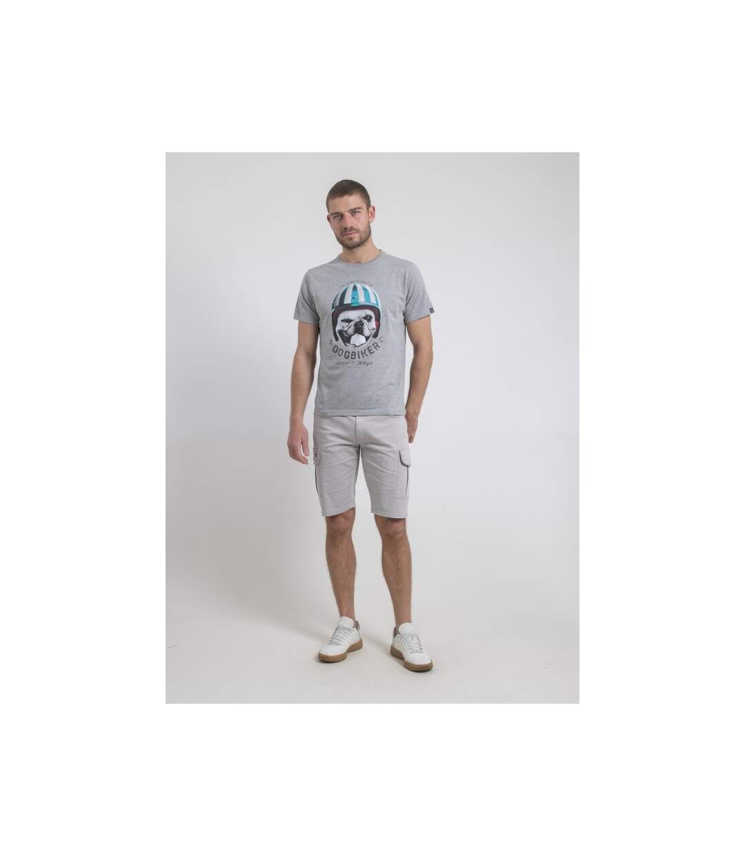 T-shirt col rond pur coton NAMATOU-4