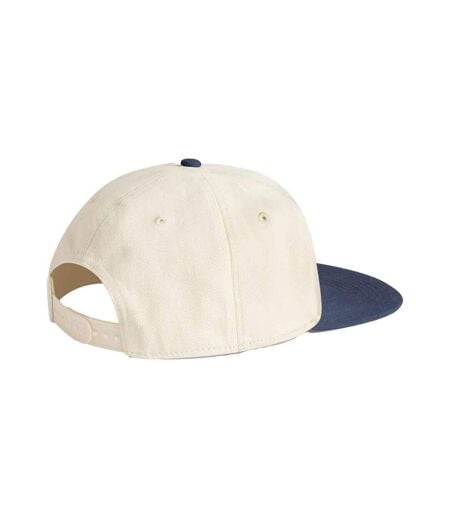 Casquette De Baseball Motif/style Contrasté Naturel Bleu Marine Beechfield