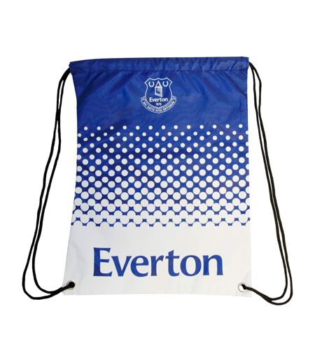 Everton FC Official Soccer Crest Gym Bag (Blue/White) (One Size) - UTSG10683