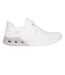 Womens/ladies Glide-step Trainers White Skechers-1