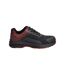 Mens Footwear Accelerate Safety Shoes Black Traffic Red Mascot-1