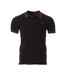 Polo noir/rouge/orange homme teddy smith pasian - l-1