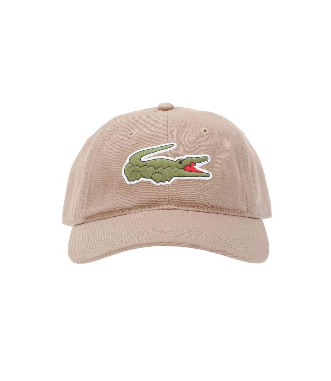 Casquette de baseball garbardine beige Lacoste-1