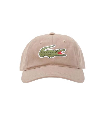 Casquette de baseball garbardine beige Lacoste