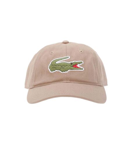 Casquette de baseball garbardine beige Lacoste
