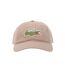 Casquette de baseball garbardine beige Lacoste-1
