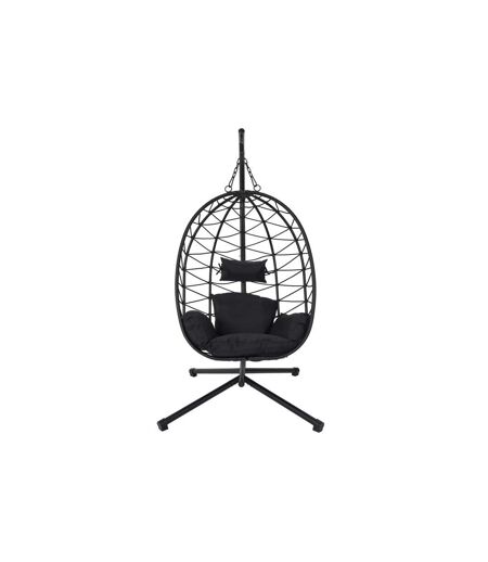 Fauteuil Suspendu Zadar 109cm Noir