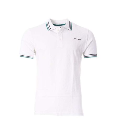 Polo blanc homme teddy smith pasian 11306339d - l