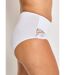 Culotte taille haute coton stretch dentelle-3