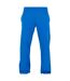Unisex adult basic jogging bottoms intense blue Build Your Brand-1