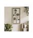 Décoration Murale Encadrée Girysh 60cm Naturel & Noir-5