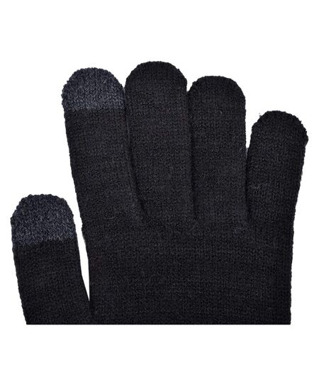 Pack Bonnet Gants Homme OLIVER GRANT PACK 2312 NOIR