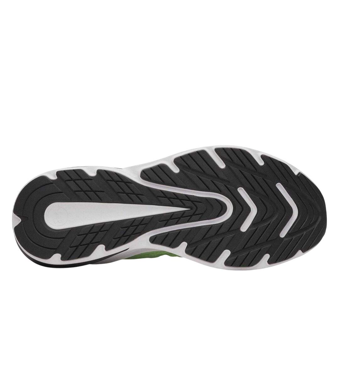 Mens Running Shoes Lime Black Under Armour-4