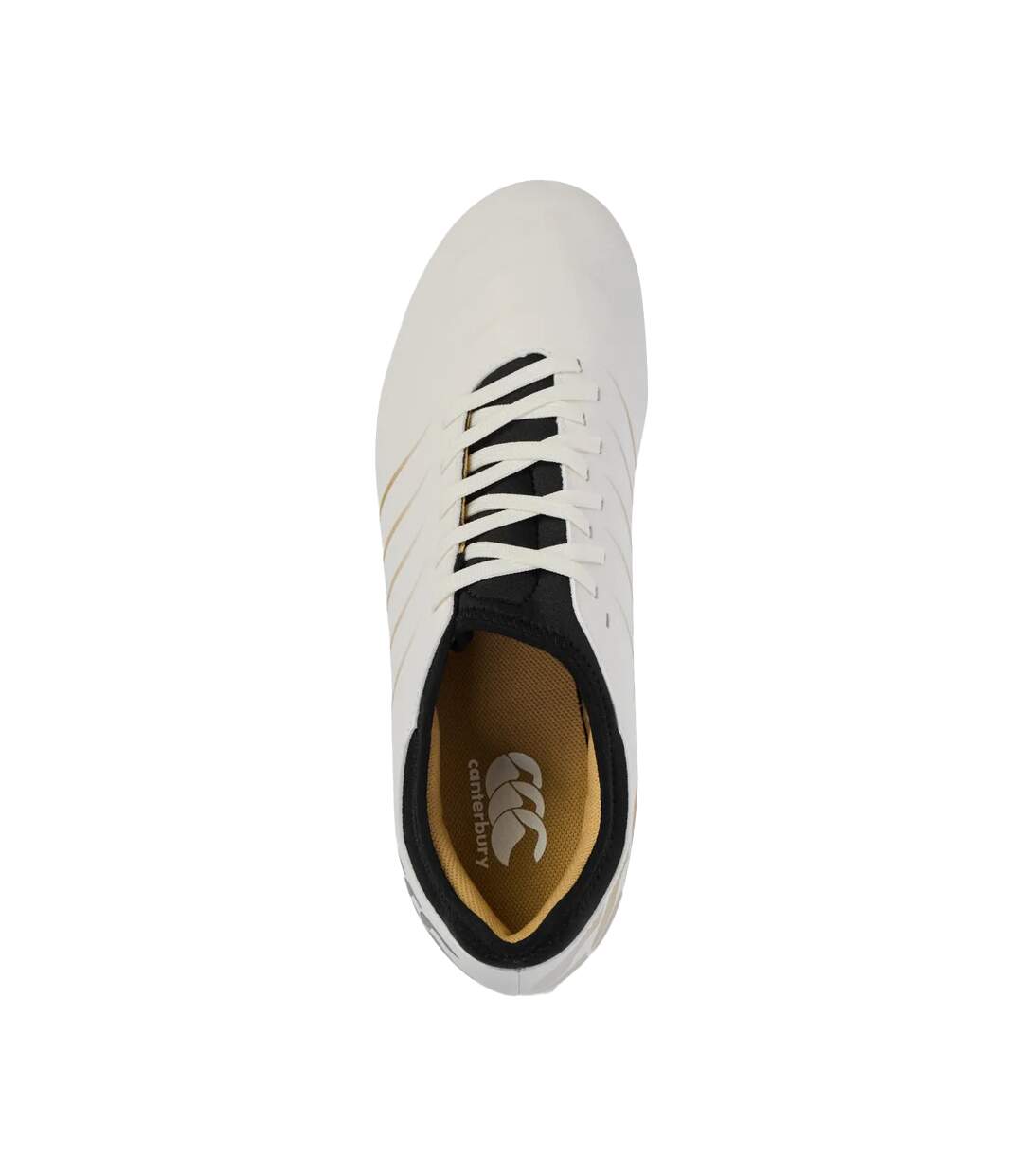 Unisex Adult Phoenix 2.0 Team Firm Ground Rugby Boots White Canterbury-3