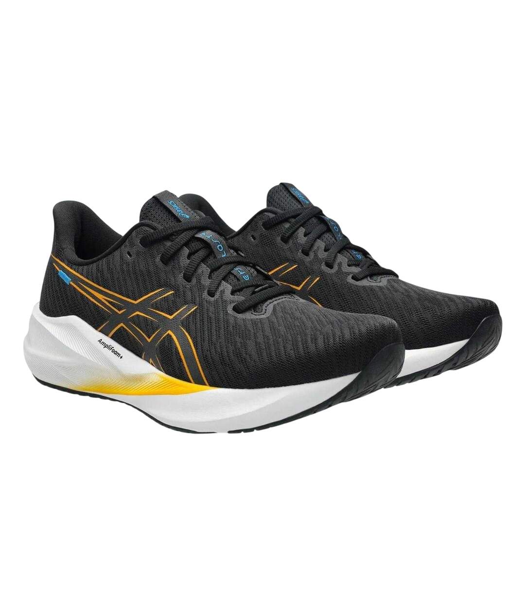 Mens Versablast 4 Road Low Running Shoes Black White Asics-4