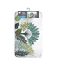 Tapis de Bain Panazio 45x75cm Vert & Blanc-2