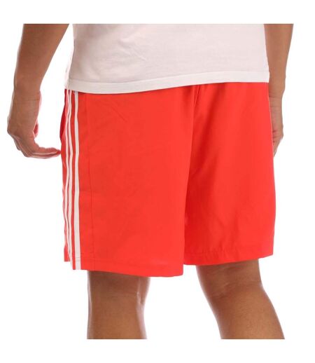 Short Style 3 Rayures Essentials Chelsea Homme Rouge Adidas