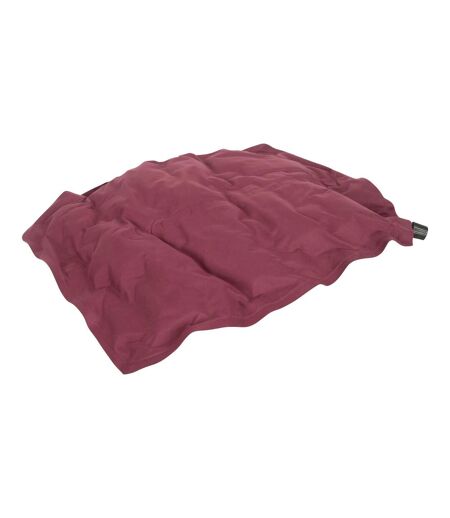 Oreiller auto-gonflant taille unique rouge foncé Mountain Warehouse