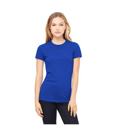 Bella The Favourite Tee T-shirt À Manches Courtes Femme Bleu Royal Bella + Canvas