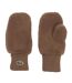 Moufles marron femme lacoste rv2155-1