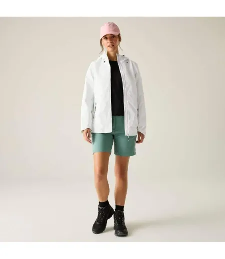 Veste Imperméable À Capuche Hamara Femme Turquoise Pâle Bleu Regatta