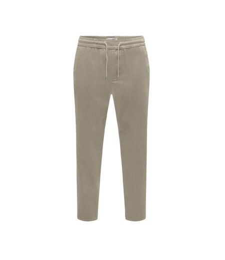 Pantalon chino beige homme only & sons linus tapered