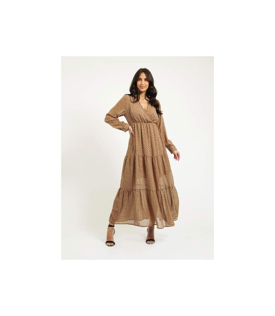 Robe longue motifs IDYANA - Dona X Lisa-1
