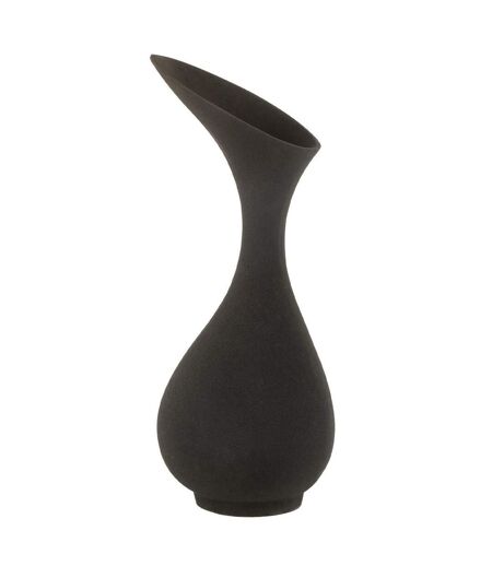 Vase Design en Aluminium Olivia 45cm Noir