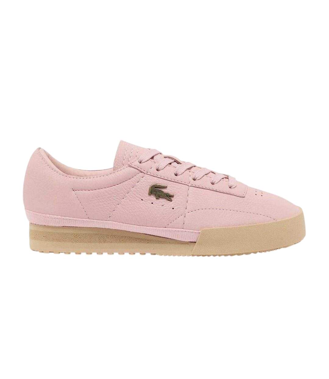 Baskets Aura Femme Rose Marron Clair Lacoste-2